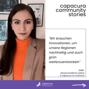 capacura community stories mit Julia