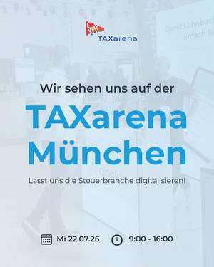 Servus München! 🥨 Am Mittwoch wird die Allianz Arena zum Hotspot für die Steuerberatung – und unser Team aus Volkan Sekerci, Fabia