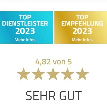 Auszeichnung von proven expert