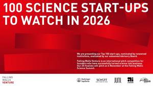 🚀 Wir fühlen uns geehrt, dass TimeTeller als eines der Falling Walls Venture Top 100 Science Start-ups to Watch 2026 ausgewählt wurde