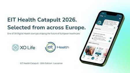 Spannende Neuigkeiten zu teilen 🥳 Stolz zu berichten, dass #XOLife in die Liste der 30 digitalen Gesundheits-Startups aufgenommen wurde, die für das EIT Health Cat