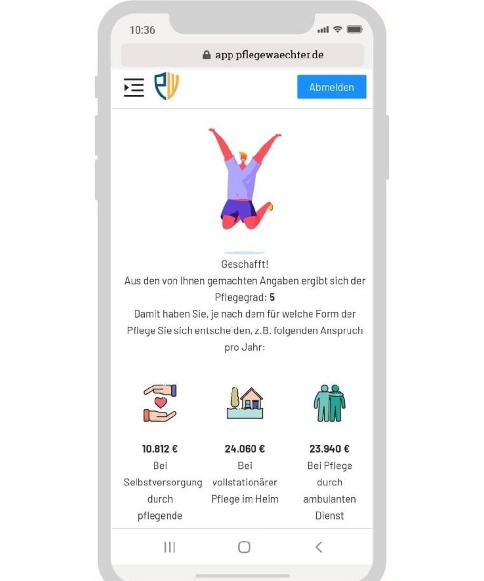 Pflegewächter App