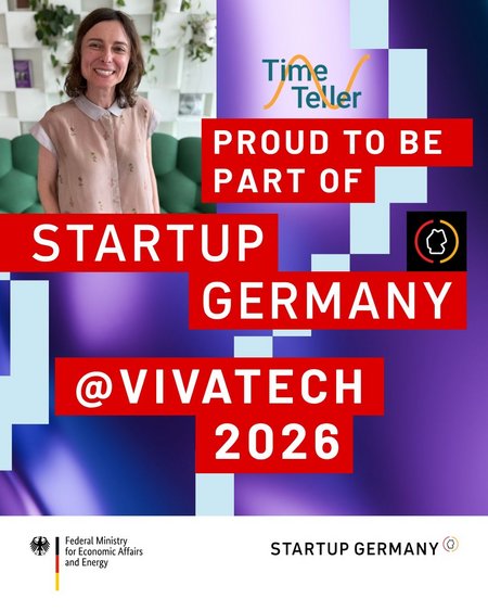 Schöne News aus unserem Portfolio: TimeTeller ist Teil der Germany @ VivaTech 2026 Delegation und wurde zusätzlich für mehrere Pro