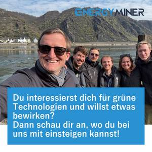 Du willst nicht nur über grüne Technologien sprechen, sondern direkt daran arbeiten