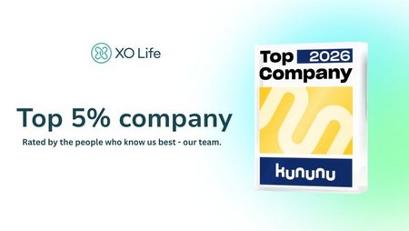 #XOLife wurde als Top 5% company on kununu anerkannt